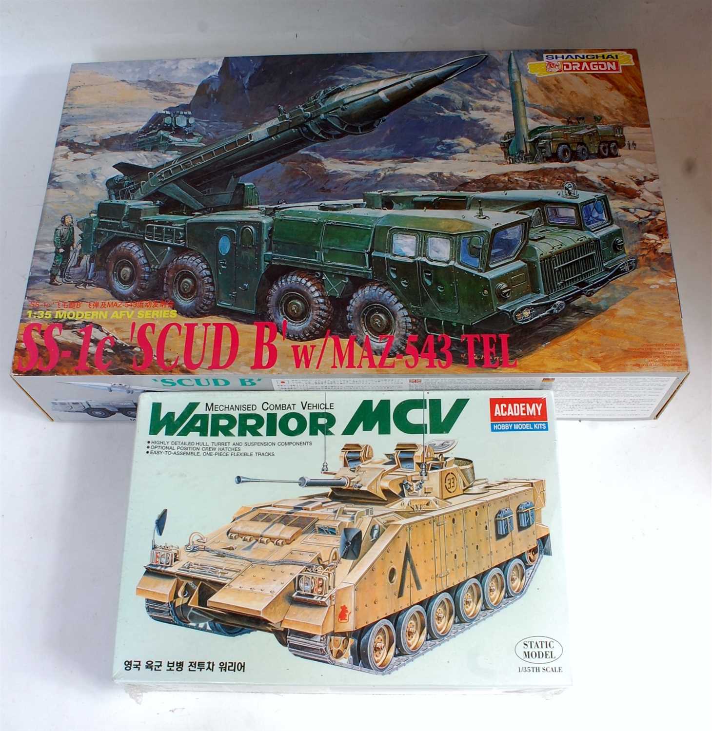 Lot 1509 Ten Various Boxed Academy Dragon Revell