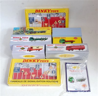 Lot 1937 - Eight various boxed Dinky Toy Atlas edition...