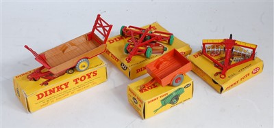 Lot 1941 - Four various boxed Dinky Toys trailers and...