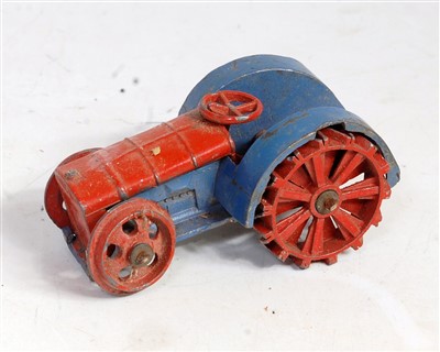 Lot 1942 - A Dinky Toys pre-war No. 22E farm tractor,...