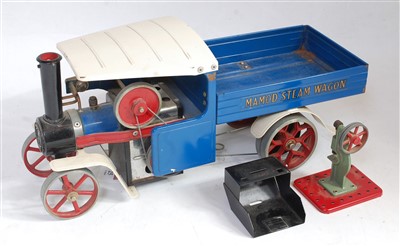 Lot 25 - A loose Mamod SW1 steam wagon comprising of...