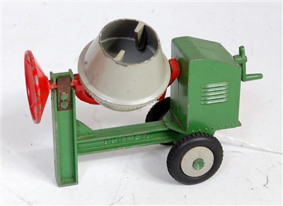 Lot 3183 - A DCMT Ltd cement mixer comprising green, grey...