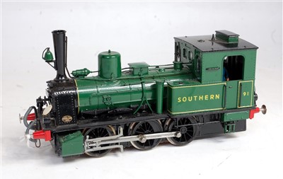 Lot 485 - Henschel 0-6-0 steam outline loco of German...