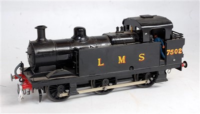 Lot 486 - Unidentified make 0-6-0 steam outline tank...