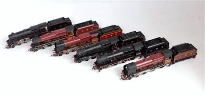 Lot 853 - 6 mixed makes express engines and tenders 3x...