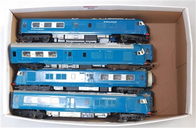 Lot 860 - 10 Triang Hornby Blue Pullman coaches...