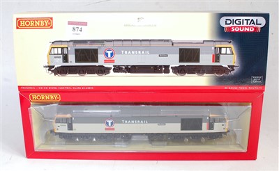 Lot 874 - Hornby R3267XS DCC fitted with sound Transrail...