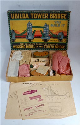 Lot 3186 - A Burnett Ubilda Tower Bridge - rare example...