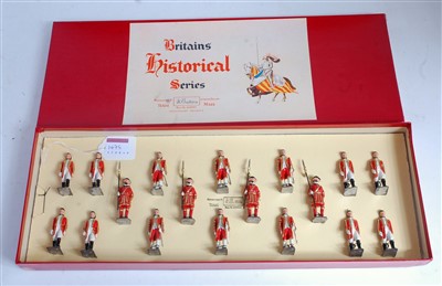 Lot 1475 - A Britains set No. 1475 Beefeaters, Outriders...