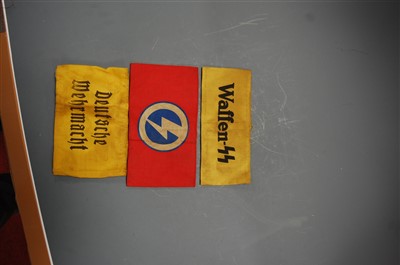 Lot 266 - Two Civil Defence Corps Welfare Warden's...