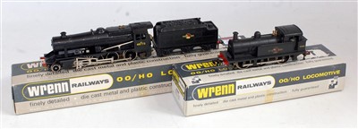 Lot 887 - A Wrenn W2225 class 8F 2-8-0 engine and tender...