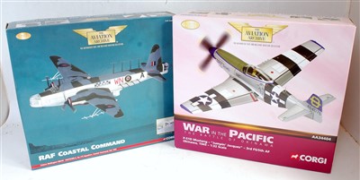 Lot 2571 - A Corgi Aviation Archive mixed scale boxed...