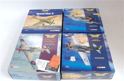 Lot 2581 - A Corgi Aviation Archive mixed scale boxed...