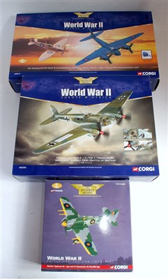 Lot 2584 - Five various boxed Corgi Aviation Archive...