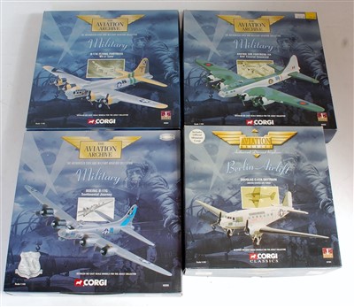 Lot 2586 - Eight various boxed Corgi Aviation Archive...