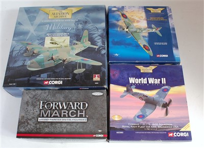 Lot 2588 - A collection of various Corgi Aviation Archive,...