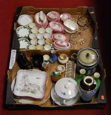 Lot 57 - Two boxes of miscellaneous items to include...