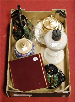 Lot 74 - A box of miscellaneous items, to include early...
