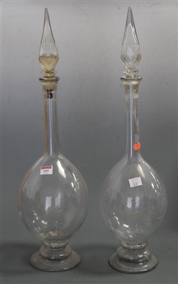 Lot 109 - A pair of large early 20th century apothecary...