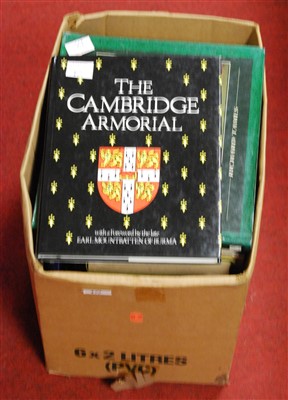 Lot 155 - A box of assorted East Anglia interest books,...