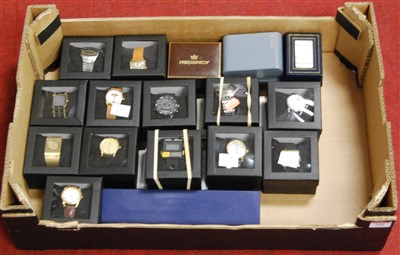 Lot 350 - A gent's Everite gold plated cased and steel...
