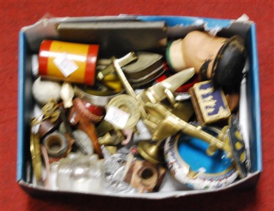 Lot 397 - A box of miscellaneous items, to include...