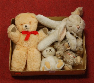 Lot 537 - A Steiff mohair child's soft toy in the form...