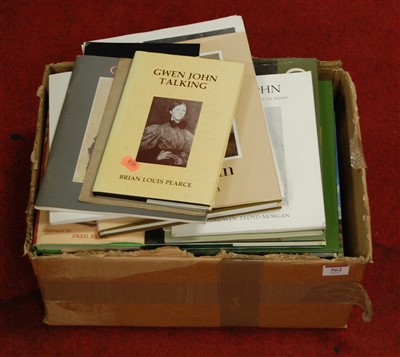 Lot 562 - A box of miscellaneous books, many relating to...