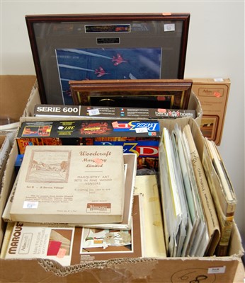 Lot 568 - Two boxes of miscellaneous items, to include...