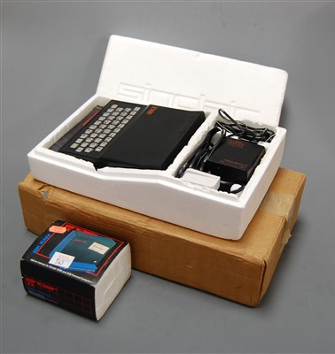 Lot 547 - A boxed Sinclair ZX81 computer together with...