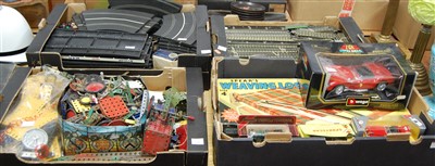 Lot 619 - Four boxes of miscellaneous items, to include...
