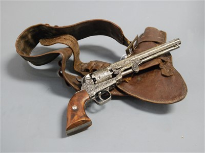 Lot 36 - A reproduction model of a Colt revolver,...