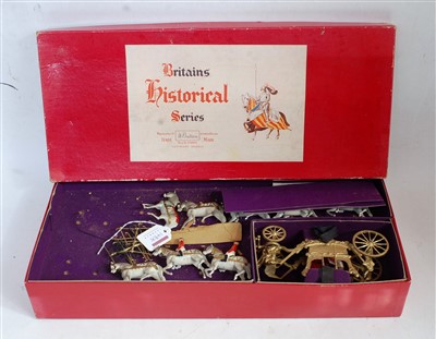 Lot 1488 - A Britains set No. 1470 The State Coronation...