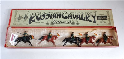 Lot 1154 - A Britains Set No. 136 Russian Cavalry...