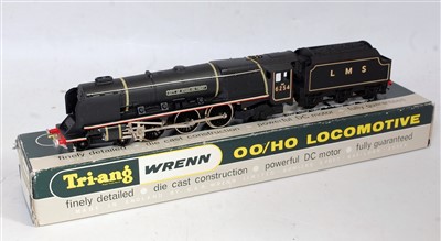 Lot 939 - A Triang Wrenn W2227 LMS post war black 'City...