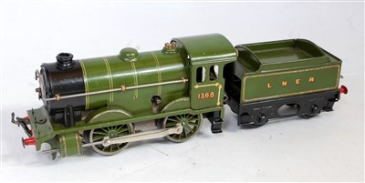 Lot 294 - 1936-41 Hornby No. 1 special loco and tender,...