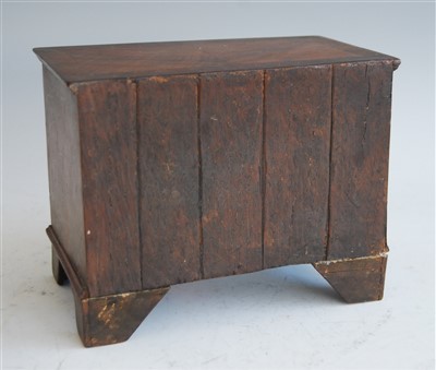 Lot 1257 - An early 20th century figured walnut and...