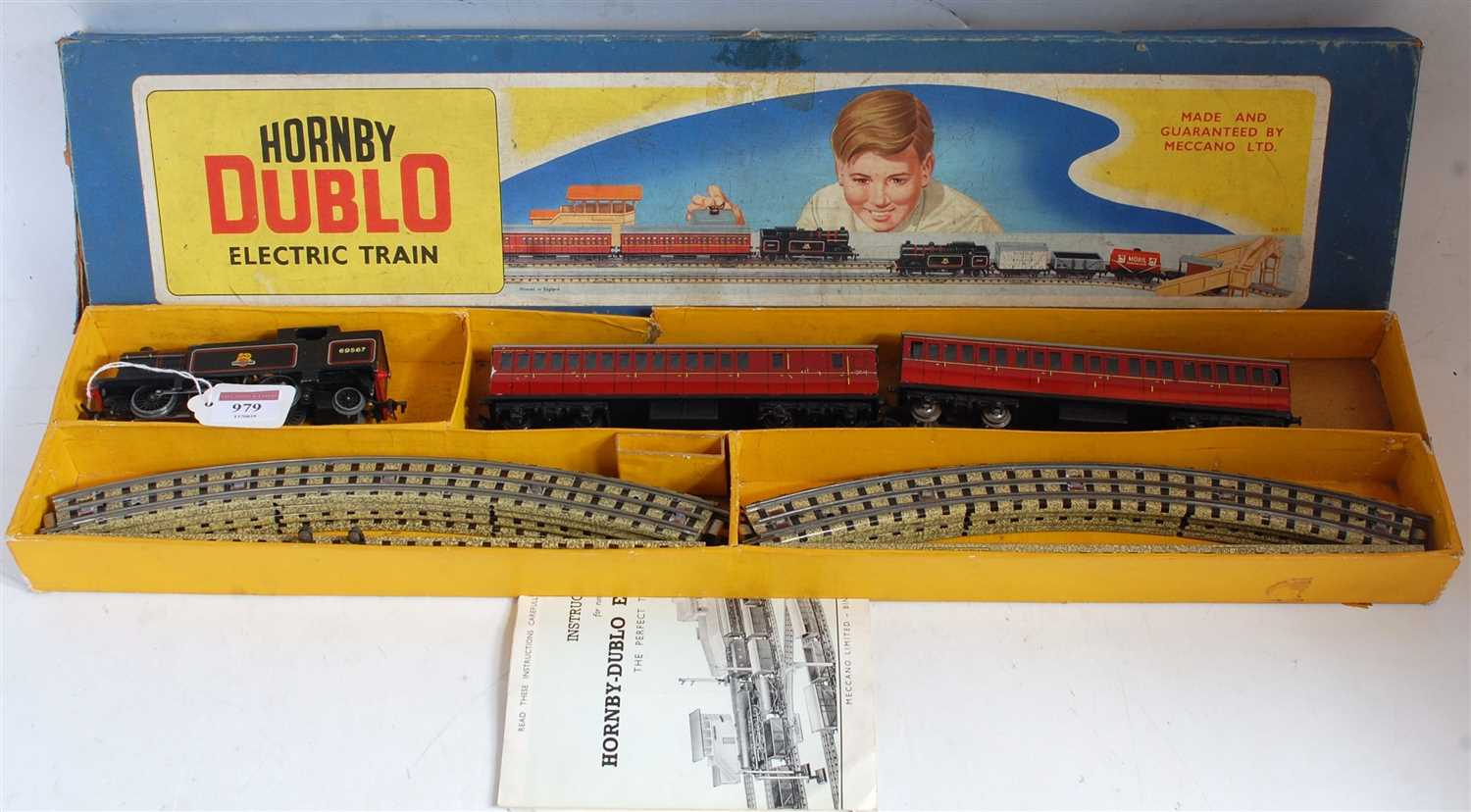 hornby dublo 3 rail train sets