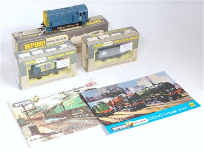 Lot 983 - A Wrenn Railways W2232 BR blue 0-6-0 diesel...