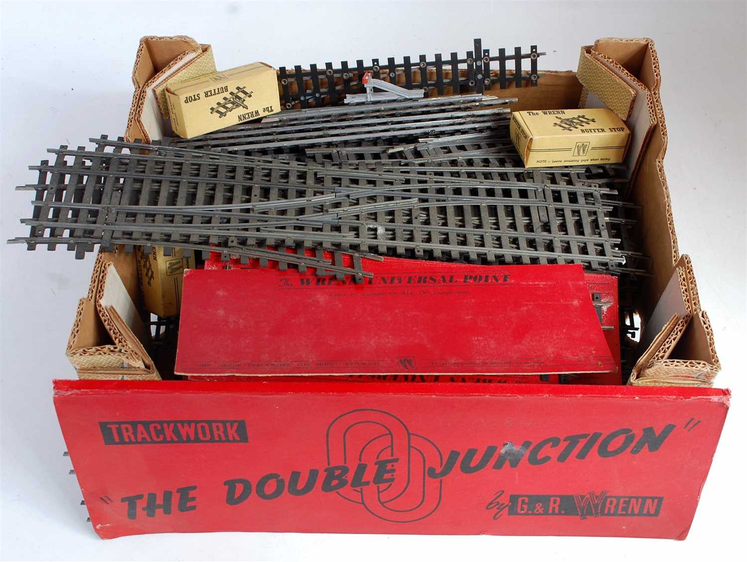 Lot 991 - Quantity of Wrenn 2-rail track and points...