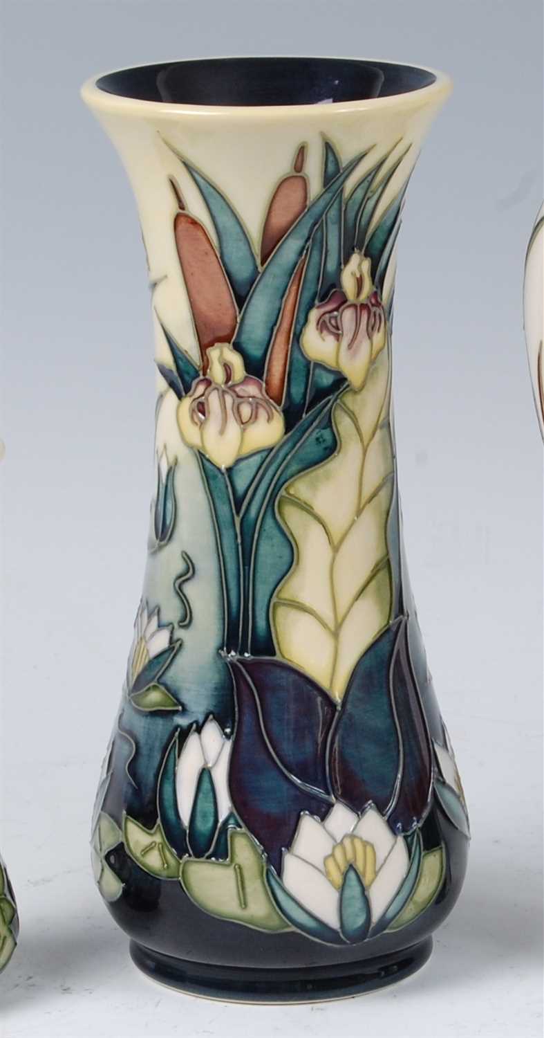 Lot 153 - A Moorcroft pottery vase in the Lamia pattern,...