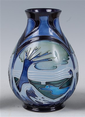 Lot 156 - A Moorcroft pottery vase in the Knypersley...