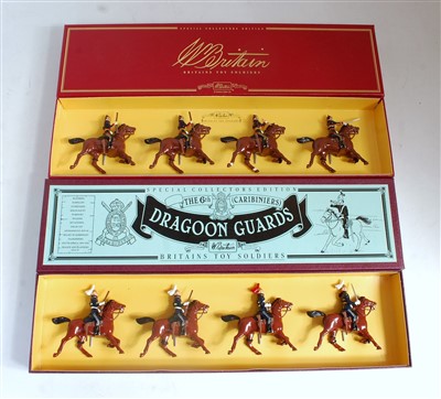 Lot 1180 - Four various boxed Britains modern release...