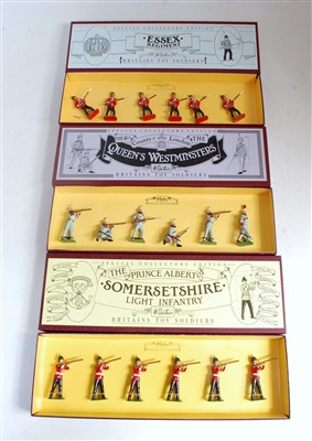 Lot 1182 - Five various boxed Britains modern release toy...