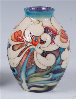 Lot 163 - A Moorcroft pottery vase in the Teide pattern,...