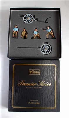 Lot 1186 - Three various boxed Britains Premier series...