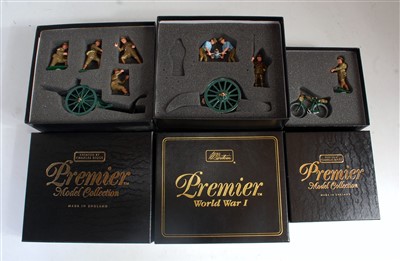 Lot 1189 - Three various boxed Britains Premier series...