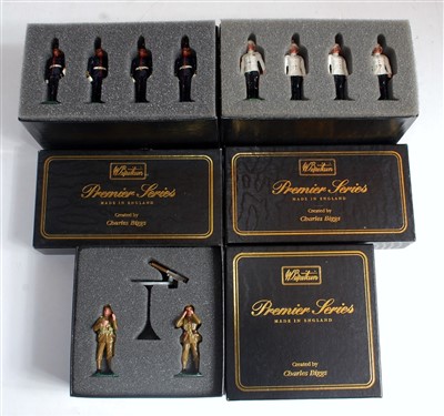 Lot 1190 - Three various boxed Britains Premier series...