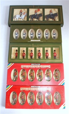 Lot 1196 - Ten various boxed Britains modern release toy...