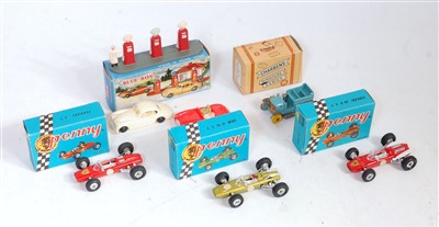 Lot 2602 - A collection of various miniature diecast and...